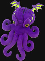 Cthulhu Wrfelstasche lila