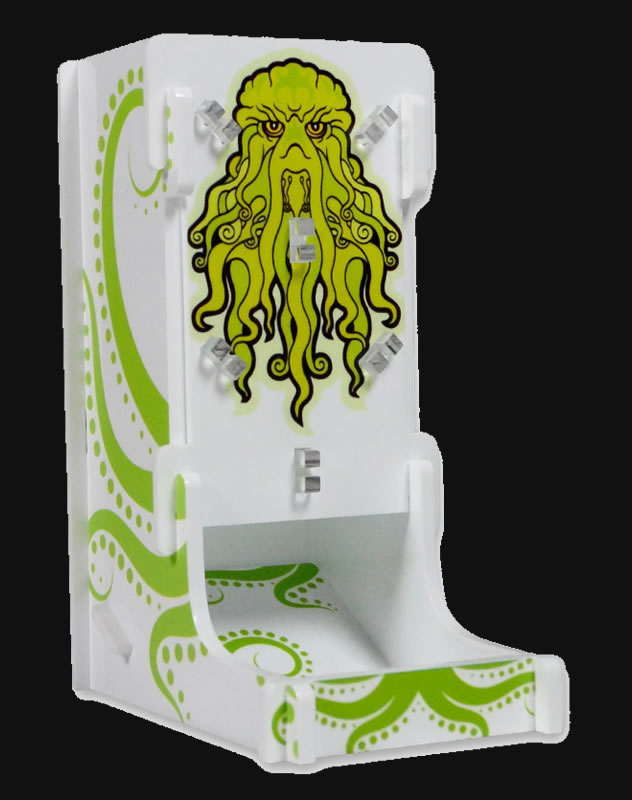 Cthulhu-Wrfelturm grn-wei von e-Raptor (Plexiglas)