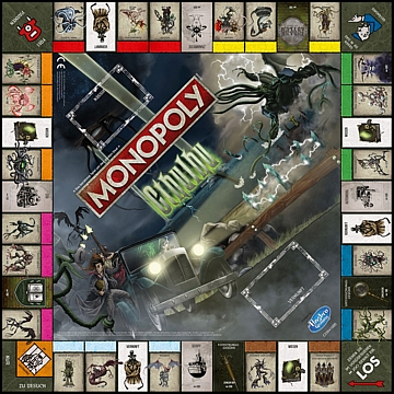 Monopoly Cthulhu Spielbrett