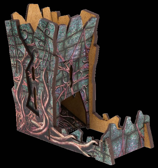 Farbiger Cthulhu-Wrfelturm von Q-Workshop (MDF)