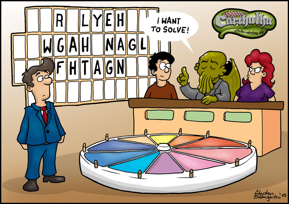 Carthulhu - Cthulhu: I want to solve!