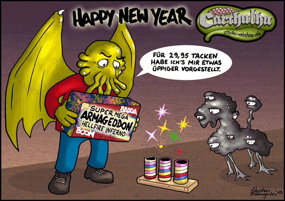 Carthulhu - Cthulhu: Happy New Year!